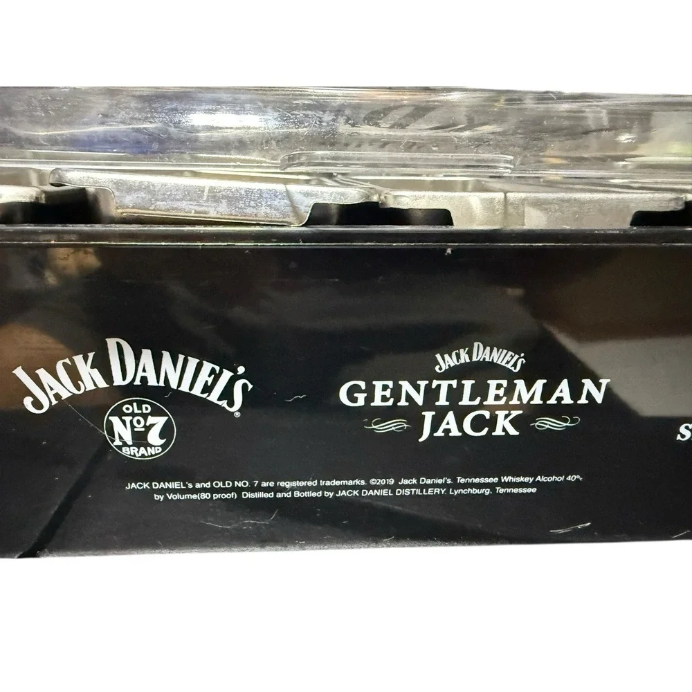 Jack Daniel's Whiskey Bar Set Condiment Tray Tabletop Storage